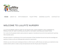 Tablet Screenshot of lullfitz.com.au